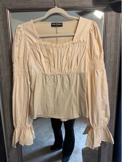 Scarlet Darkness Cottagecore Blouse – Size M