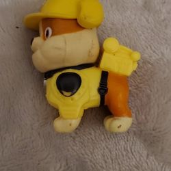 The Paw Patrol Rubble Action Figure