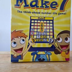 Make 7 Game by Pressman — Brand New, Fun STEM Family Game (Like Connect 4)