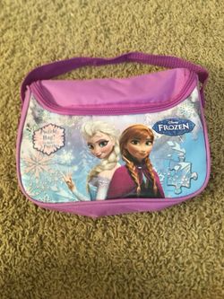 Frozen purse with three puzzles inside