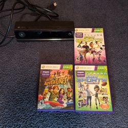 Xbox Kinect with games