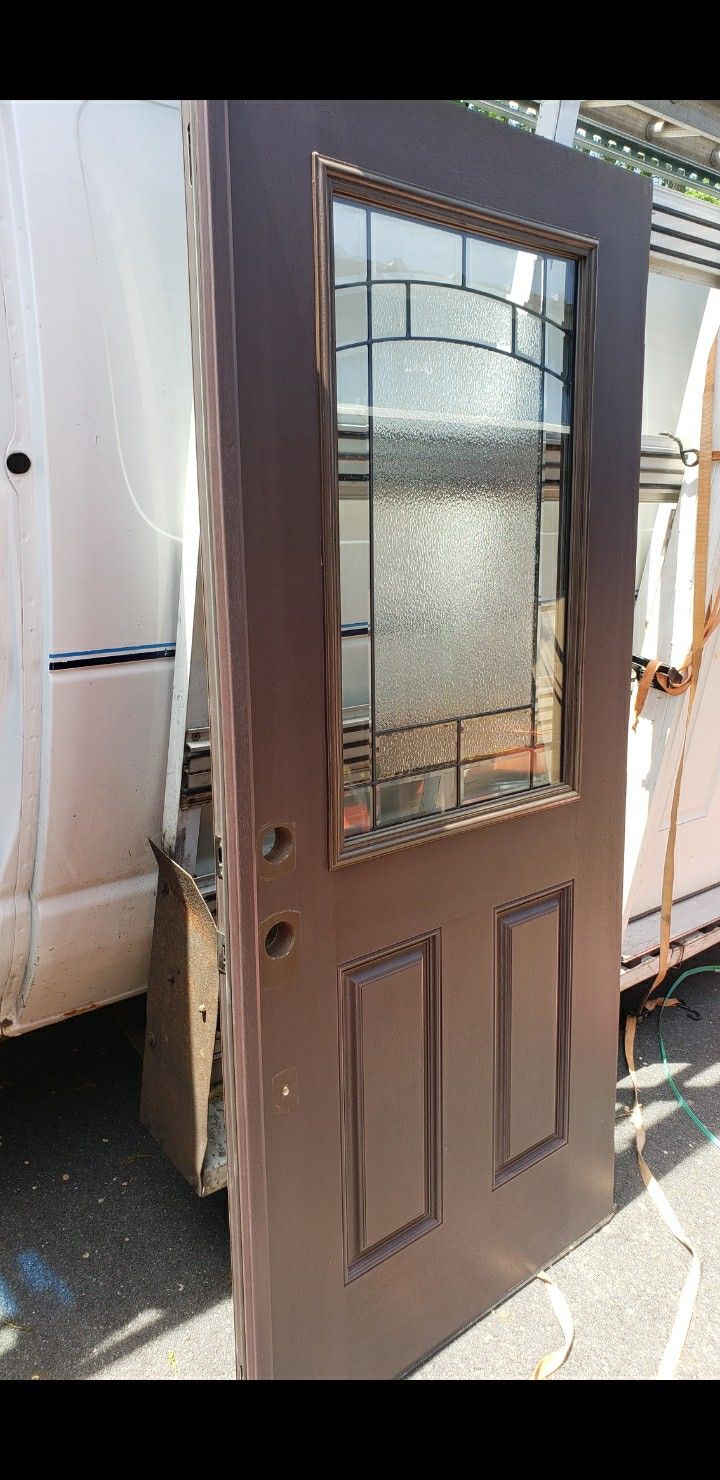 Masonite 36x80 Entrance door ½ lite