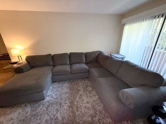 Oversized U-Shaped Sectional Sofa Super Comfortable!
