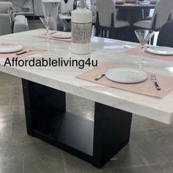 Genuine Marble Dining Table Brand New In Box 