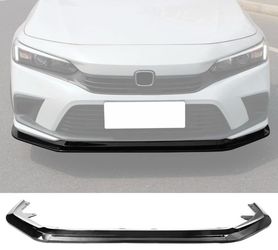 22-24 Honda Civic Front Bumper LipGloss Black