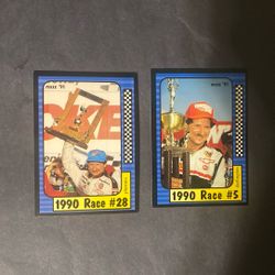 Dale Earnhardt 2 Card Lot