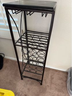 Metal wine storage