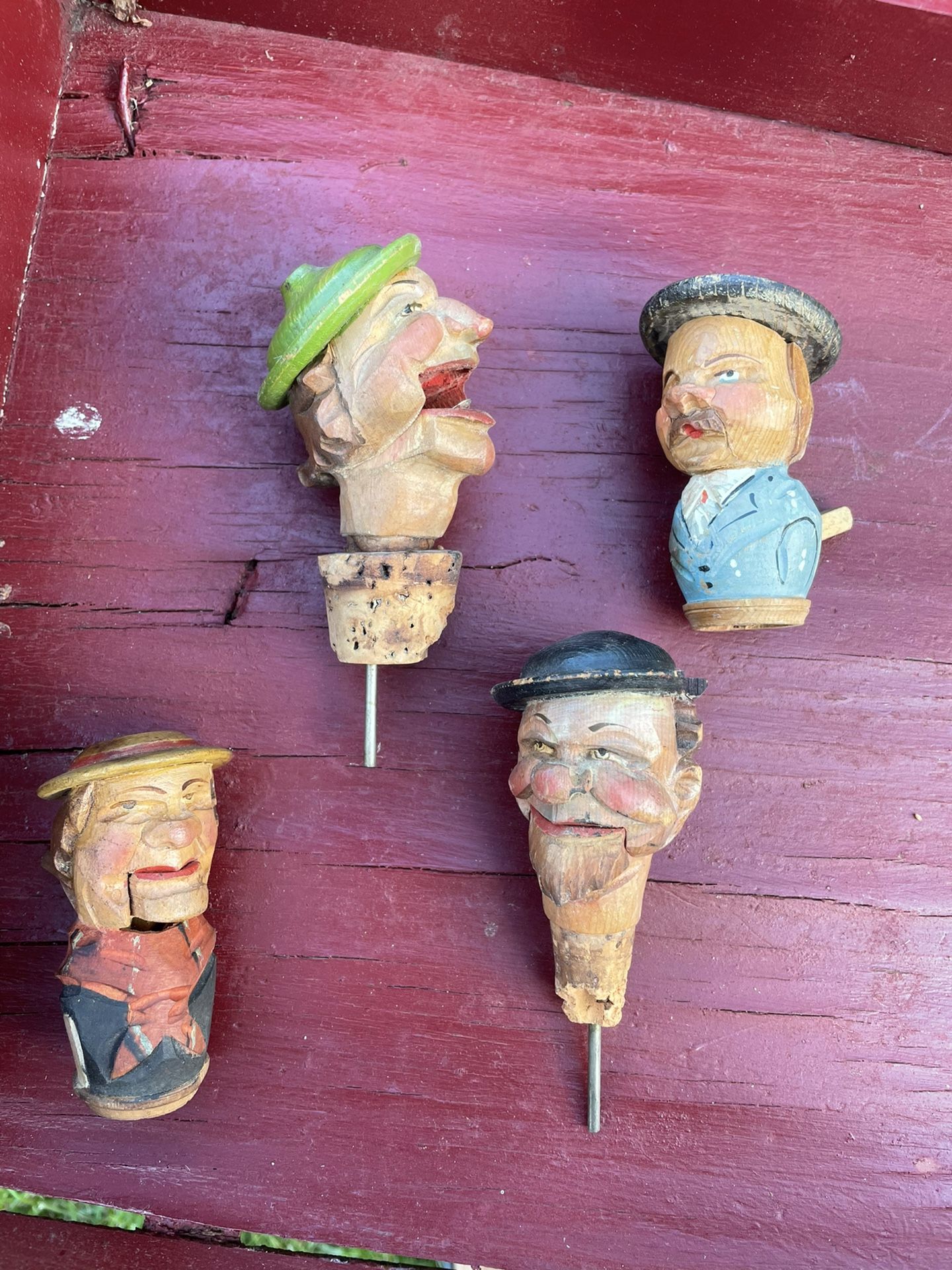 Antique Whiskey Bottle Cork Men Stoppers