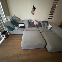 10” X 7” Sectional Couch- Miami 