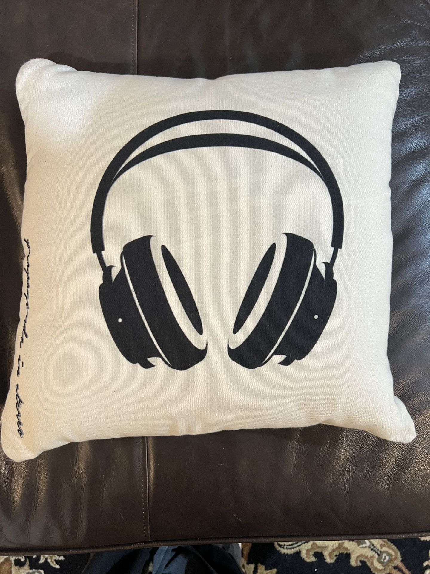 Cute headphones Pillow