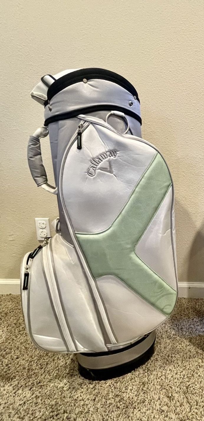 New Callaway Solaire Cart Golf Bag 9-Way