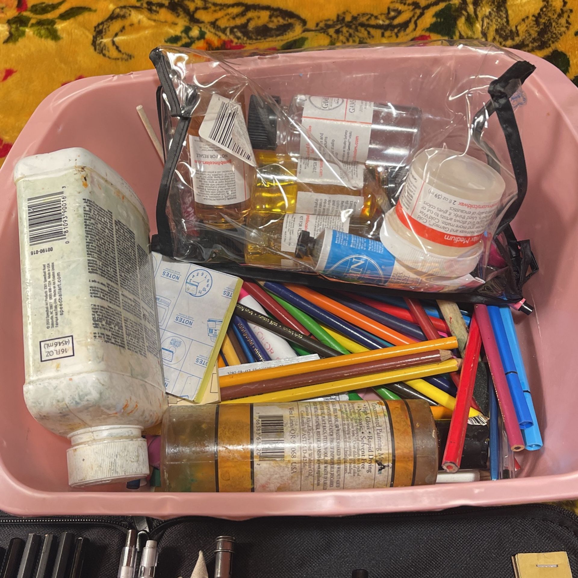 Easel For Painting And Supplies