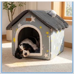 Dog, cat House Indoor 13Wx15".5Dx15"H