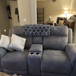 Full Living Room Suite - Grey