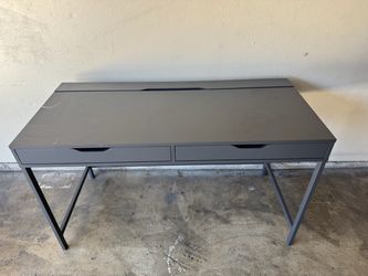 IKEA gray desk