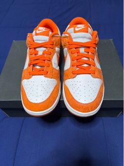 Nike Dunk Low Cracked Orange 2023 Size 8M/9.5W