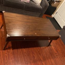 Real Wood Coffee Table