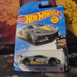 Hot Wheels HW Race Day 6/10 Corvette C8.R 105/250 Gray