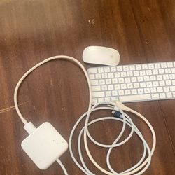 iMac Keyboard, Mouse And Charger