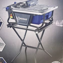 Kobalt Bench Tile Saw With Stand