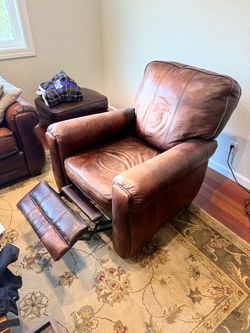 *** Leather Recliner ***