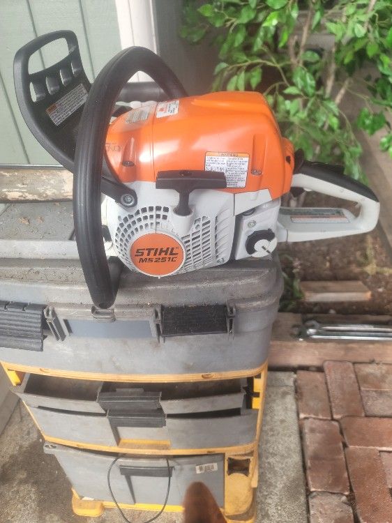 Still 251c Is chainsaw like new