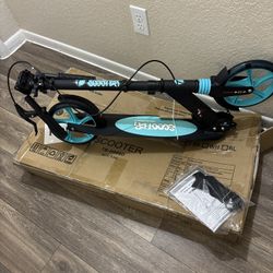 TENBOOM Scooter for Ages 8+ Teens and Adults Kick Scooter Foldable with Double Braking System Bells Adjustable Handlebars Kickstand Max Load 220 LBS 8