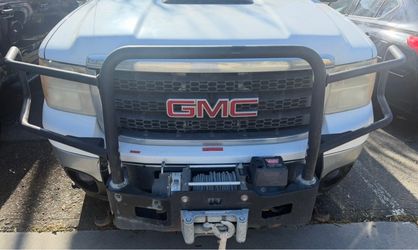 Winch Mount Grille Guard With WARN M12000 LBS Winch