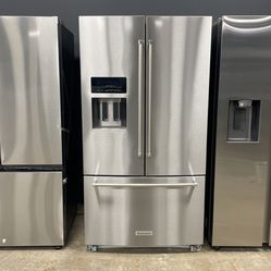Kitchen Aid Stainless Steel Refrigerator