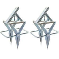 Two Steel Reusable Mole Gopher Traps