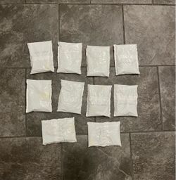 Ice Packs - 3”x5” Food Grade Packs Desiccant Reusable Bags. Set of 10 Pieces. ONLY: $10.
