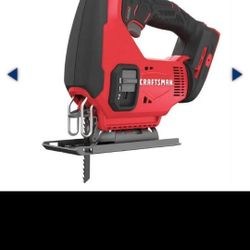 Craftsman 20V MAX Cordless Keyless Jig Saw Tool, 11/16 Inches