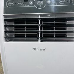 shinco 8,000 btu portable air conditioner manual