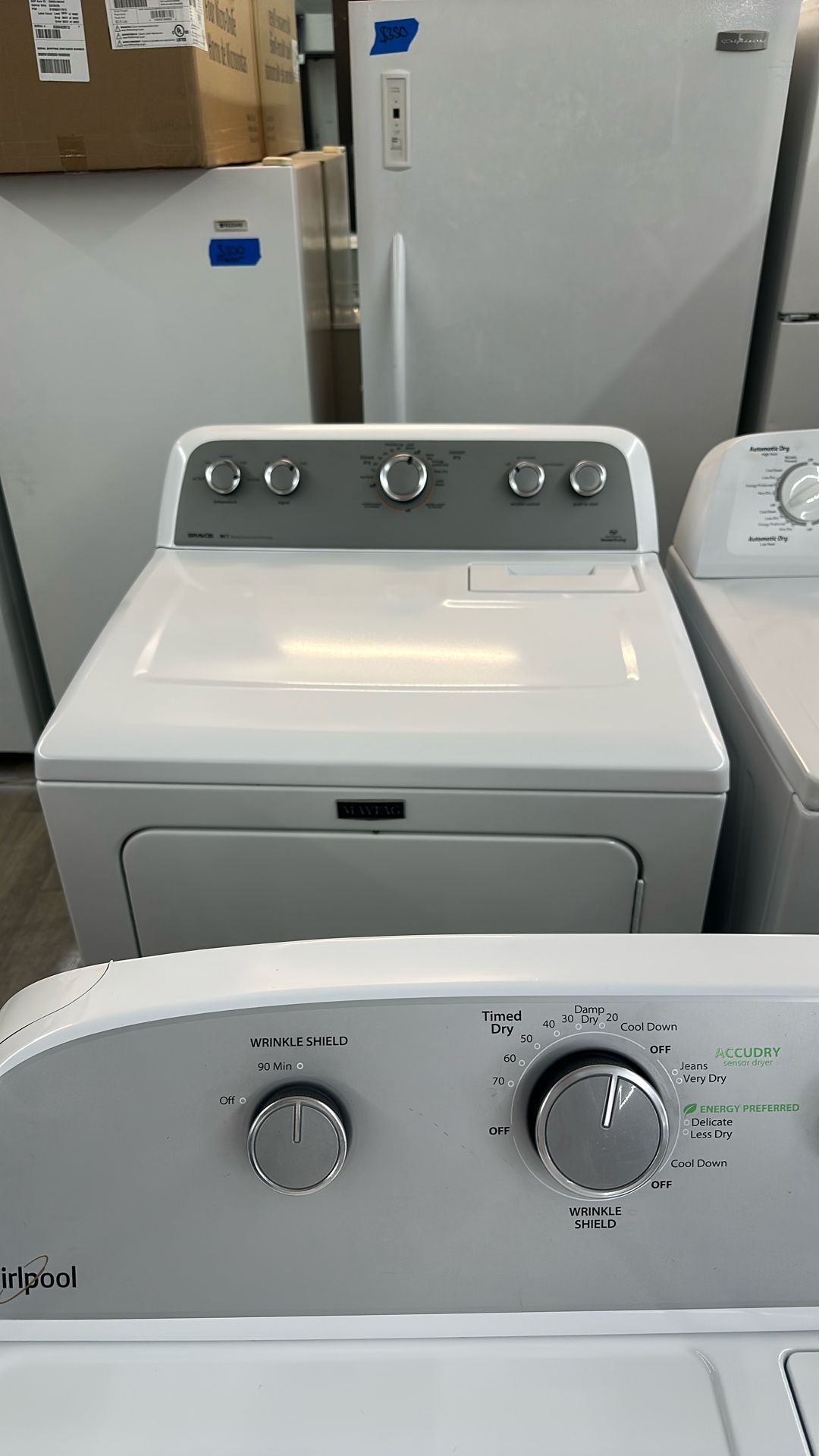 Maytag Bravos Dryer With MCT And HE SensorDrying