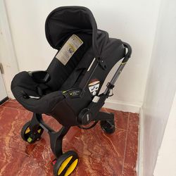Doona infant car seat stroller black