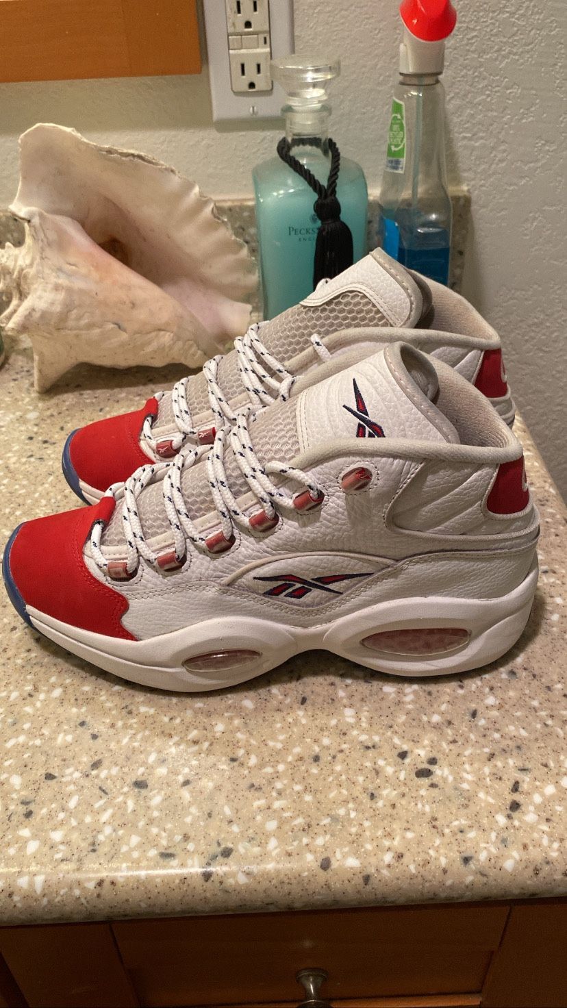Reebok Question OG 2020 “Red Suede Toe”