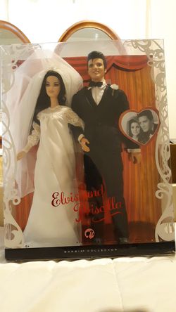 Elvis and Priscilla Wedding barbie