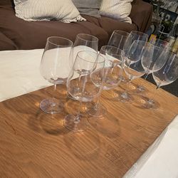 Wine glasses