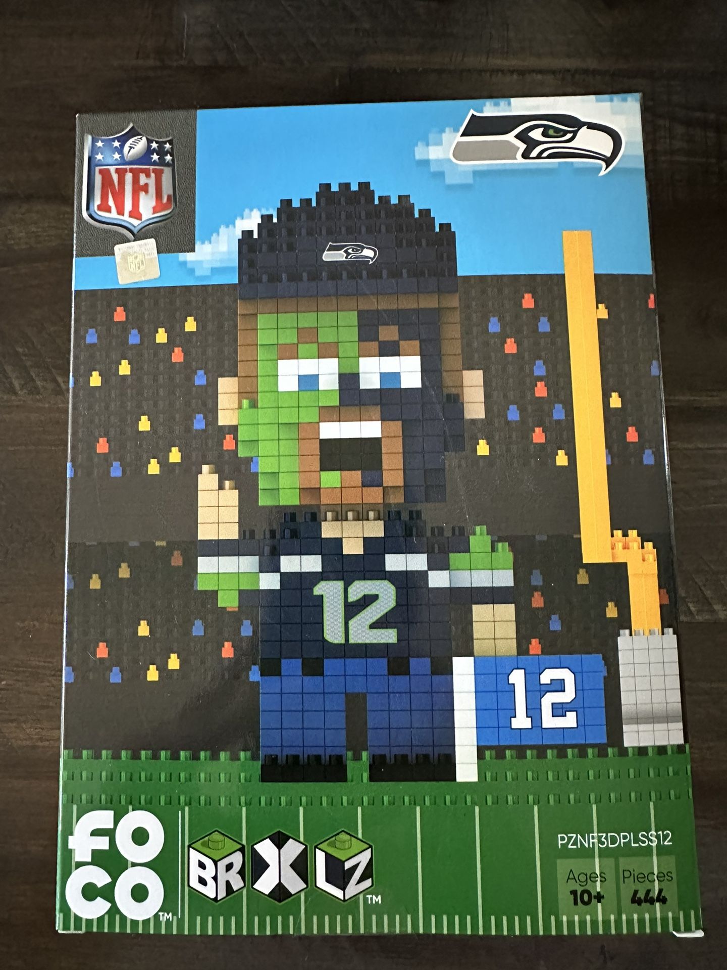 Seattle Seahawks Foco Lego Box