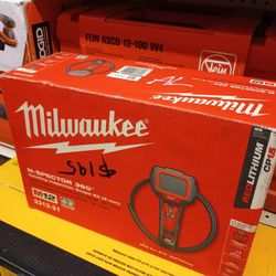 MILWAUKEE M12  M - SPECTOR 360 ROTATING INSPECTION SCOPE KIT (9mm) (TOOL ONLY)