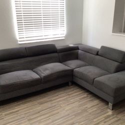 2 Piece Sectional Sofa