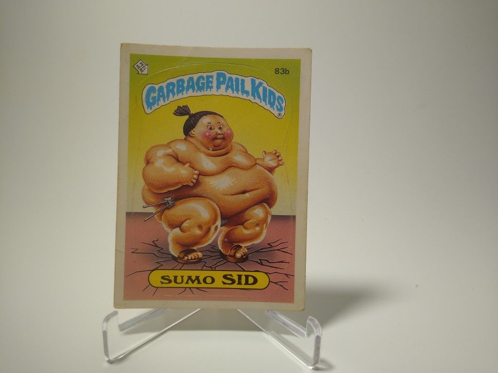 Garbage Pail Kids Sumo SID Original 1985