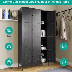 ❤️‍🔥 SISESOL Metal Lockers for Employees -