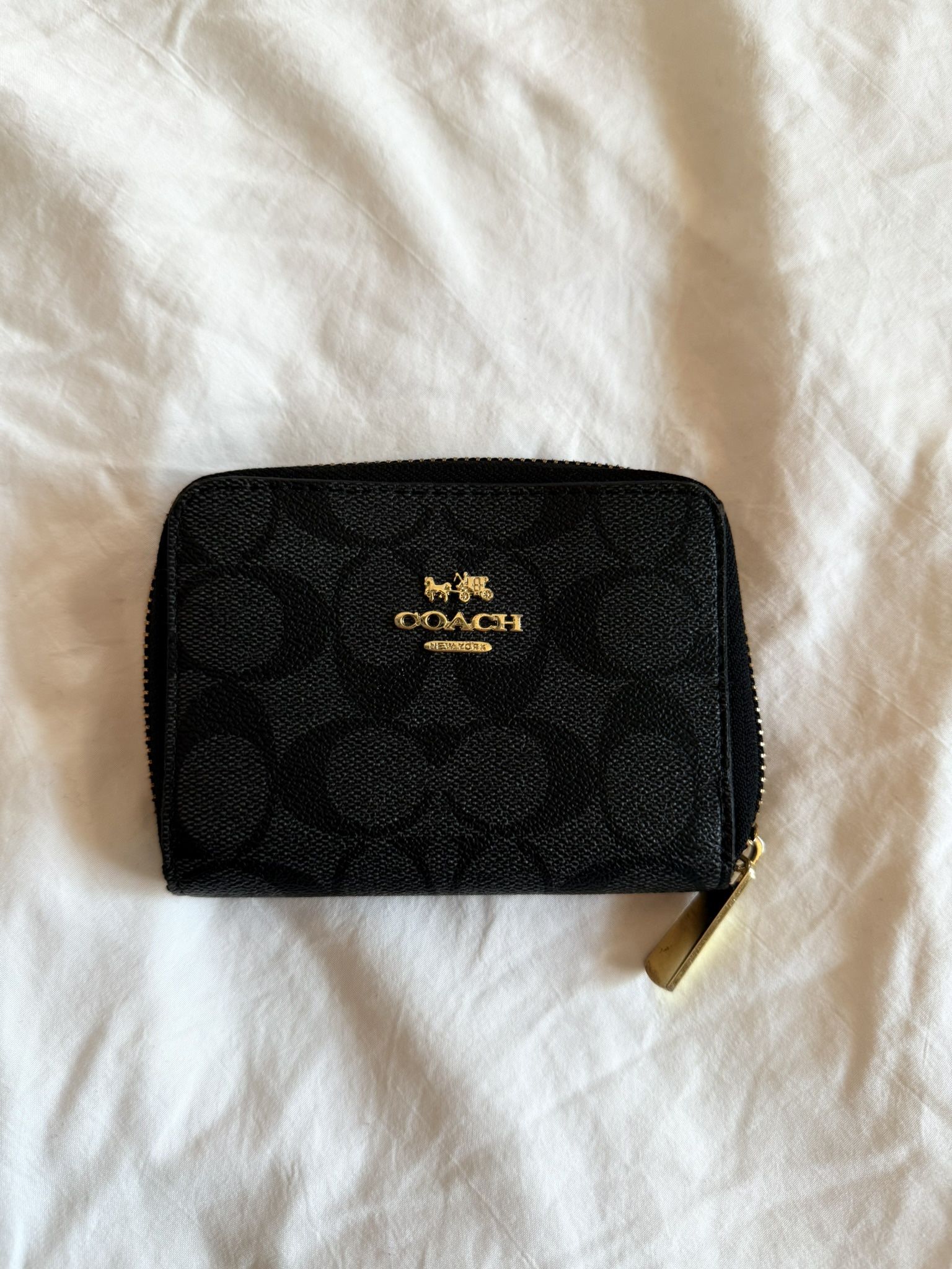 Black Coach Wallet - Small - PRICE REDUCED