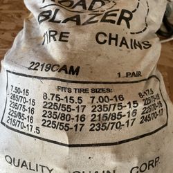 one set of heavy duty chains