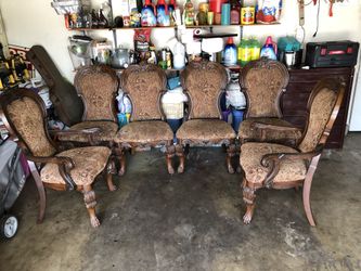 Wood chairs