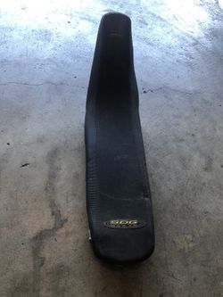 Dirt bike motorcycle seat