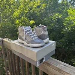 Men’s Jordan 11’s Cool Grey