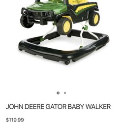 John Deere Gator Baby Walker
