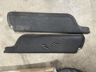 66 Mustang Visors